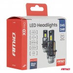 Amio - Λάμπες Led Xd Pro Series D4S/D4R 12V 152W 15.878lm 6.000K Full Can-Bus Plug&Play Με Ψύκτρα - 2 Τεμ. (04682/AM) Amio - Λάμπες Led Xd Pro Series D4S/D4R 12V 152W 15.878lm 6.000K Full Can-Bus Plug&Play Με Ψύκτρα - 2 Τεμ. (04682/AM)