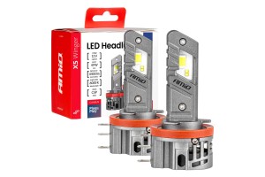 Amio - Λαμπτήρες Led Φώτων Εμπρός Τύπου H15 Βάση PGJ23t-1 Τάση Λειτουργίας 12V Απόδοσης 45W (4400lm) X5 Series Winger 6000K Plug & Play Για Επιβατικά Αυτοκίνητα - 2 τεμ. (04685/AM)