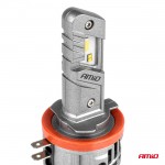 Amio - Λαμπτήρες Led Φώτων Εμπρός Τύπου H15 Βάση PGJ23t-1 Τάση Λειτουργίας 12V Απόδοσης 45W (4400lm) X5 Series Winger 6000K Plug & Play Για Επιβατικά Αυτοκίνητα - 2 τεμ. (04685/AM)