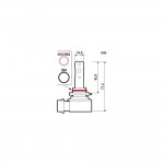 Lampa - Λάμπα H10/HB3/HB4 12V PY20d/P20d/P22d 1550/900lm 6500K Halo Led Quick-Fit Hyper Series Με Παθητική Ψύξη - 1 Τεμ. (L5768.6) Lampa - Λάμπα H10/HB3/HB4 12V PY20d/P20d/P22d 1550/900lm 6500K Halo Led Quick-Fit Hyper Series Με Παθητική Ψύξη - 1 Τεμ. (L5768.6)