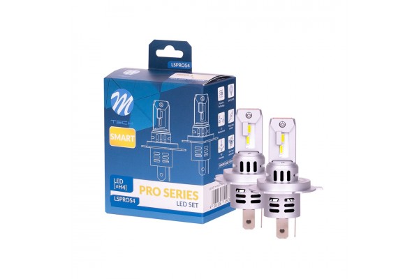 Λαμπα Led H4 12V IP65 6.000K 4.600lm Led Set Pro Smart Series M-TECH - 2 ΤΕΜ.