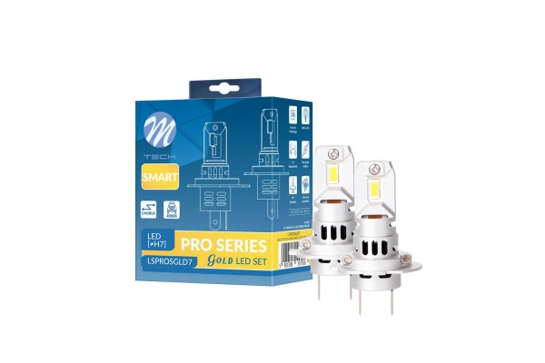 Λαμπeς Led H7 12V 4.000K 48W 4.800lm Led Canbus CSP5730 Pro Smart SERIESM-TECH - 2 ΤΕΜ.