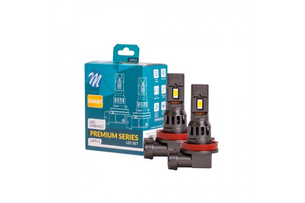 Λαμπες Led H11 12V 70W 4000lm 6.000K Csp 3570 Led Kit CAN-BUS Premium Smart SERIESM-TECH - 2 τεμ.