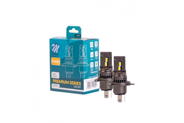 Λαμπες Led H4 12V 70W 4000lm 6.000K Csp 3570 Led Kit CAN-BUS Premium Smart SERIESM-TECH - 2 τεμ.