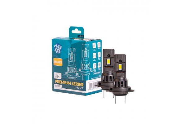 Λαμπες Led H7 12V 70W 4000lm 6.000K Csp 3570 Led Kit CAN-BUS Premium Smart SERIESM-TECH - 2 τεμ.