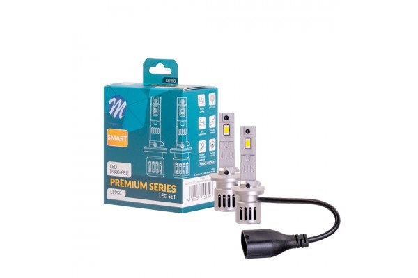 Λαμπες Led H27 880/H27 881 12V 70W 4000lm 6.000K Csp 3570 Led Kit CAN-BUS Premium Smart SERIESM-TECH - 2 τεμ.