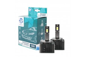 Λαμπeς Led D8S 12V PK32d-1 6000K 8.400lm 35W D-SERIES PLUG&PLAY Kit CAB-BUS Με Ανεμιστηρακι M-TECH - 2 ΤΕΜ.