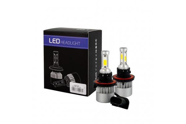 H13H/L 10>36V 6.500K 10.000lm 80W Cob Led Epistar 1021 C6 Kit Με Ανεμιστηρακι M-TECH - 2 ΤΕΜ.