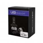 HB5 9007 H/L 10>36V 6.500K 10.000lm 80W Cob Led Epistar 1021 C6 Kit Με Ανεμιστηρακι M-TECH - 2 ΤΕΜ.