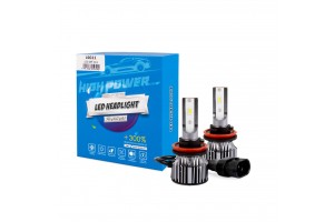 H1112>24V 6.500K 5.000lm 50W CSP1860 Led Lsg Series +300% Kit M-TECH - 2 ΤΕΜ.