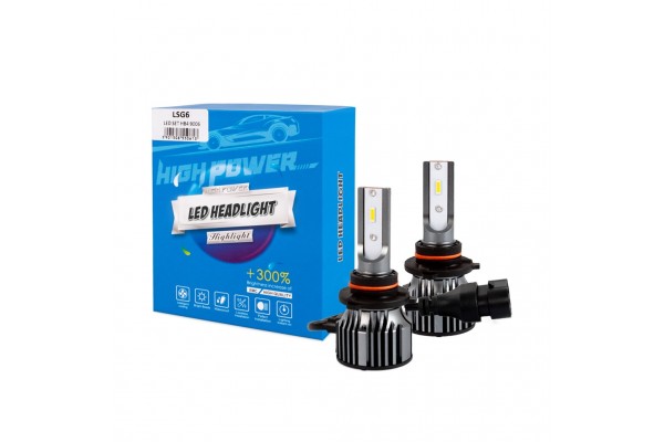 HΒ4 9006 9>32V 6.500K 5.000lm 50W CSP1860 Led Lsg Series +300% Kit M-TECH - 2 ΤΕΜ.