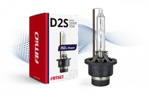 D2S 12V 5.500k 35W Ανταλλακτικη Λαμπα 150% Power Αμιο - 1 ΤΕΜ.