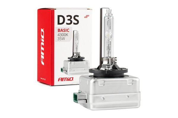 D3S 12V 4.300k 35W Ανταλλακτικη Λαμπα Basic Amio - 1 Τεμ.