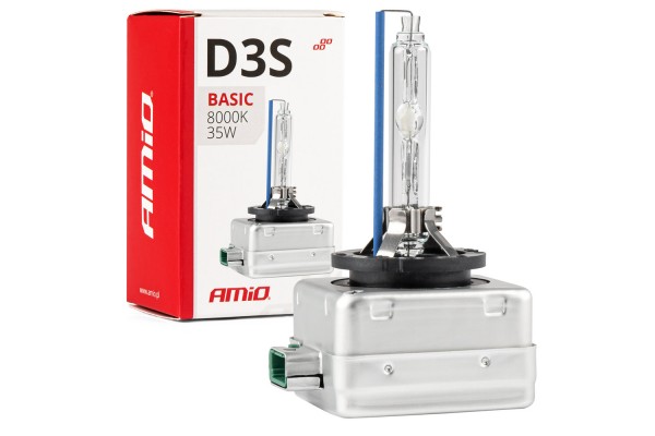 D3S 12V 8.000k 35W Ανταλλακτικη Λαμπα Basic Amio - 1 Τεμ.
