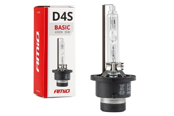D4S 12V 4.300k 35W Ανταλλακτικη Λαμπα Basic Amio - 1 Τεμ.