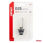 Ανταλλακτικη Λαμπα Χενον Basic D2S 12V 4.300k 35W Blister Card Amio - 1 ΤΕΜ.