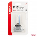 Ανταλλακτικη Λαμπα Χενον Basic D1S 12V 8.000k 35W Blister Card Amio - 1 ΤΕΜ.