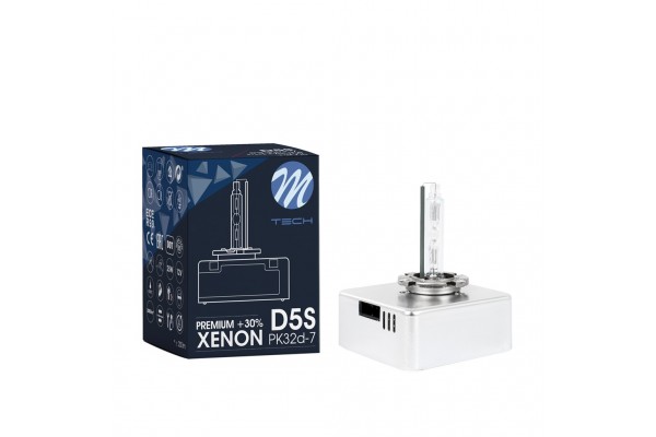 Λαμπα Χενον D5S 12V 25W 4.300K Premium Xenon +30%. M-TECH - 1 TEM.