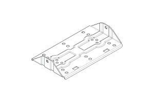 Κιτ Στηριξης Βασης Ποδηλατου BIKE-ONE Σε Μαυρο Χρωμα (Ν50110) Για Μπαρες Silenzio