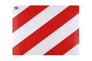 AMiO Ανακλαστικό Σήμα Προεξέχοντος Φορτίου Κόκκινο/Άσπρο Αριστερό 1τμχ