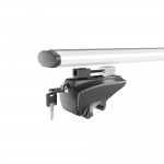 Menabo Μπαρες Οροφης Αλουμινιου Blade L Silver 127 Cm Με Ακρα Gamma Flat Για Evo Evo 7 5 Doors 2024> Με Flush Rails - 2 ΤΕΜ. (14070/MB)