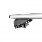 Menabo Μπαρες Οροφης Αλουμινιου Blade L Silver 127 Cm Με Ακρα Gamma Flat Για Evo Evo 7 5 Doors 2024> Με Flush Rails - 2 ΤΕΜ. (14070/MB)