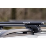 Menabo Μπαρες Οροφης Αλουμινιου Sherman Black 120 Cm Σε Μαυρο Χρωμα Για Hyundai Starex 1997>2007 Με Raised Rails (Παράλληλες Μπάρες Με Κενό) - 2 ΤΕΜ. (12280/MB) Menabo Μπαρες Οροφης Αλουμινιου Sherman Black 120 Cm Σε Μαυρο Χρωμα Για Hyundai Starex 1997>2007 Με Raised Rails (Παράλληλες Μπάρες Με Κενό) - 2 ΤΕΜ. (12280/MB)