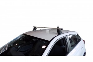 Hyundai i20 Iι Gb 5D 2014-2020 Kit Με Μπαρες Οροφης Αλουμινιου Tema Menabo (AL1 - 3360/MB - FIX509FP) - 2 ΤΕΜ.