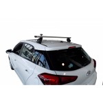 Hyundai i20 Iι Gb 5D 2014-2020 Kit Με Μπαρες Οροφης Αλουμινιου Tema Menabo (AL1 - 3360/MB - FIX509FP) - 2 ΤΕΜ.