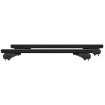 Menabo Μπαρες Αλουμινιου Sonic Black Xl 130 Cm Σε Μαυρο Χρωμα Για Jeep Avenger (JJ) 01/2023 >5πορτο / Suv Με Raised Rails - 2 ΤΕΜ. (14690/MB)
