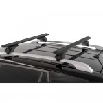 Menabo Μπαρες Αλουμινιου Sonic Black Xl 130 Cm Σε Μαυρο Χρωμα Για Jeep Avenger (JJ) 01/2023 >5πορτο / Suv Με Raised Rails - 2 ΤΕΜ. (14690/MB)