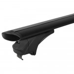 Menabo Μπαρες Αλουμινιου Sonic Black Xl 130 Cm Σε Μαυρο Χρωμα Για Jeep Avenger (JJ) 01/2023 >5πορτο / Suv Με Raised Rails - 2 ΤΕΜ. (14690/MB)