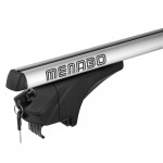 Menabo Μπαρες Αλουμινιου Ariem Xl 131.5 Cm Σε Ασημι Χρωμα Για Jeep Compass 11/2025 >5πορτο / Suv Με Flush Rails - 2 ΤΕΜ. (14710/MB)