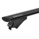 Menabo Μπαρες Οροφης Αλουμινιου Leopard Xl Black 135 Cm Σε Μαυρο Χρωμα Για Jeep Compass 11/2025 >5πορτο / Suv Me Flush Rails - 2 ΤΕΜ. (12360/MB)
