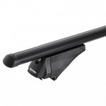 Menabo Μπαρες Οροφης Αλουμινιου Tiger Black 118.5 Cm Σε Μαυρο Χρωμα Για Opel Astra J Sportourer 5 Doors 2010>2016 Με Flush Ή Raised Rails - 2 ΤΕΜ. (8590/MB)