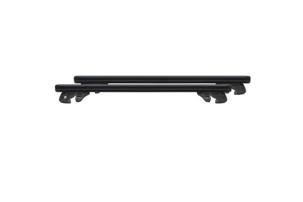 Menabo Μπαρες Οροφης Αλουμινιου Fender Xl 134 Cm Σε Μαυρο Χρωμα Για Pontiac Transport 5 Doors 1997> Με Raised Rails - 2 ΤΕΜ. (14670/MB)