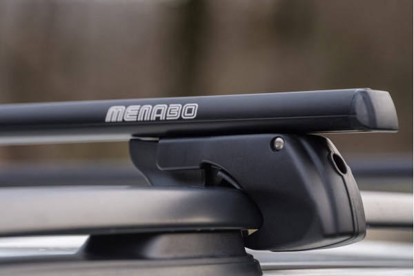 Menabo - Μπάρες Οροφής Αλουμινίου Sherman Black 120 Cm Μαύρο Για Subaru Xv / Crosstrek 12/2022 >5πορτο / Suv Με Raised Rails - 2 τεμ. (12280/MB) Menabo - Μπάρες Οροφής Αλουμινίου Sherman Black 120 Cm Μαύρο Για Subaru Xv / Crosstrek 12/2022 >5πορτο / Suv Με Raised Rails - 2 τεμ. (12280/MB)