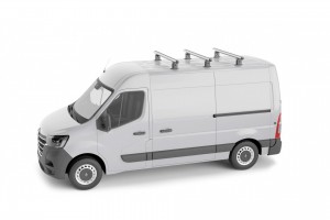 Menabo Πλήρες Σετ Με Τρεις (3) Μπάρες Οροφής Αλουμινίου Airdyn Και Άκρα Τοποθέτησης Για Toyota Proace City 2018> Επαγγελματικό Όχημα - 3 τεμ. (10290/MB+2x10320/MB+3x13560/MB)