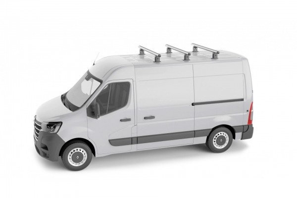 Menabo Πληρες Σετ Με Δυο (2) Μπαρες Οροφης Αλουμινιου Airdyn Και ΆΚΡΑ Τοποθετησης Για Volkswagen Caddy Iii 2K 2003>2011 Επαγγελματικο ΌΧΗΜΑ - 2 ΤΕΜ. (2X10320/MB+2X13550/MB)