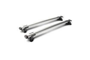 Μπαρες Οροφης Αλουμινιου Through Bar Standard 134 Cm Yakima Με Κλειδι - 2 ΤΕΜ.