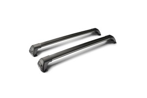 Μπαρες Οροφης Αλουμινιου Μαυρη Whispbar Flush Βαr STANDARD125 Cm Yakima Με Κλειδι - 2 ΤΕΜ.