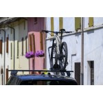 Menabo - Βάση Ποδηλάτου Οροφής Clover Dx Black Δεξιά Για 1 Ποδήλατο Έως 25 kg, E-Bike, Fat Bike Και Mtb Με Διπλό Αντικλεπτικό Σύστημα Σε Μαύρο Χρώμα - 1 Τεμ. (14860/MB)
