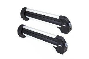 Amio - Βάση Σκι Οροφής SSR-01S Από Αλουμίνιο Για 4 Ζευγάρια Σκι Ή 2 Σανίδες Snowboard Με Μήκος 570 Mm - 1 Set (02590/AM)