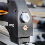 Amio - Βάση Σκι Οροφής SSR-01S Από Αλουμίνιο Για 4 Ζευγάρια Σκι Ή 2 Σανίδες Snowboard Με Μήκος 570 Mm - 1 Set (02590/AM)