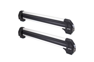 Amio – Μπάρες Μεταφοράς Σκι & Snowboard Αλουμινίου Για 4 Ζευγάρια Σκι / 2 Snowboards Με Κλειδαριά – Universal - 1 τεμ. (02591/AM)