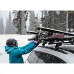 Βαση Σκι Οροφης Fatcat 6 Evo Black 6 Ζευγαρια Σκι / 4 Snowboard Yakima Μαυρη 82,5cm Υακιμα