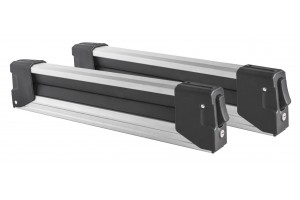 Βαση Σκι Οροφης Αλουμινιου Yelo 4 Ns Με Κλειδι Menabo (4 Ζευγαρια Σκι /2 SNOWBOARD) Me Slider