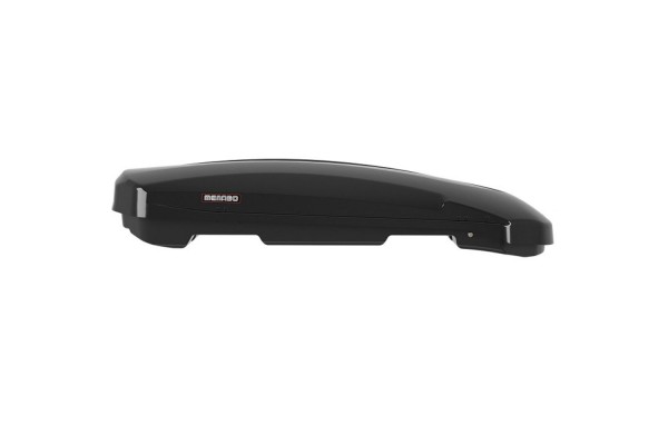 Μπαγκαζιερα Οροφης Satellite 550 Duo Black Mε Διπλο Ανοιγμα Σε Μαυρο Χρωμα Με Γυαλιστερη Υφη Menabo - 1 ΤΕΜ.