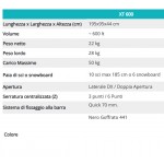 Race Axion - Μπαγκαζιέρα Οροφής Χtreme 600L Σε Μαύρο Χρώμα Με Ανάγλυφη Υφή Και Διαστάσεις 195 X 95 X 44 Cm - 1 Τεμ. (RA-600-RXJN)
