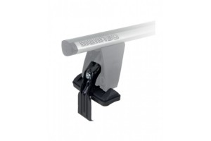Menabo - Σετ Άκρα (Πόδια) Kit Type G Για Μπάρες Οροφής Delta Black / Silver - 1 Σετ (16840/MB)